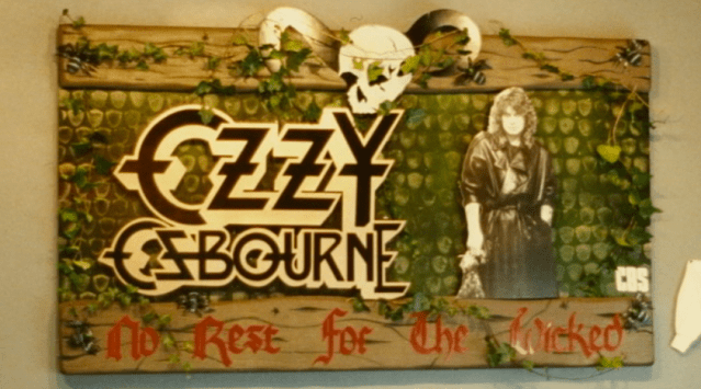 ozzy foamboard tower records